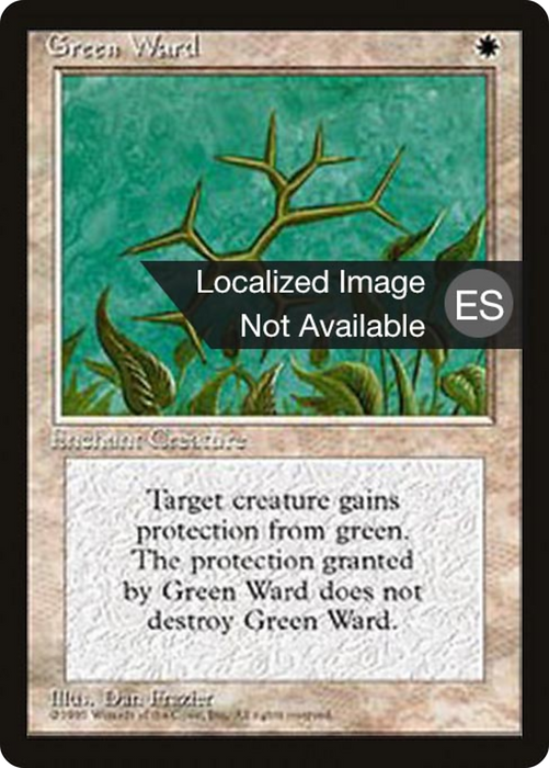 Green Ward (4BB-027) - uncommon