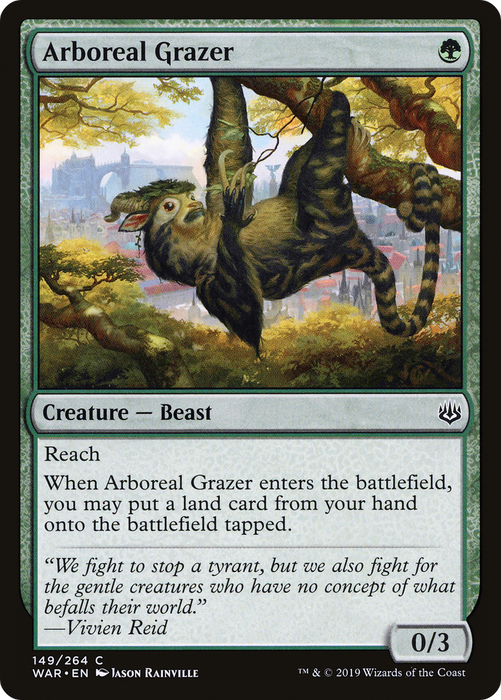 Arboreal Grazer (WAR-149) - common