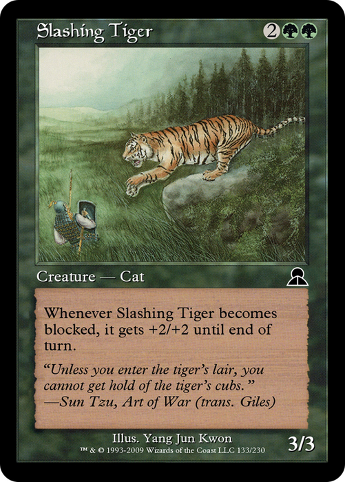 Slashing Tiger (ME3-133) - common - Foil