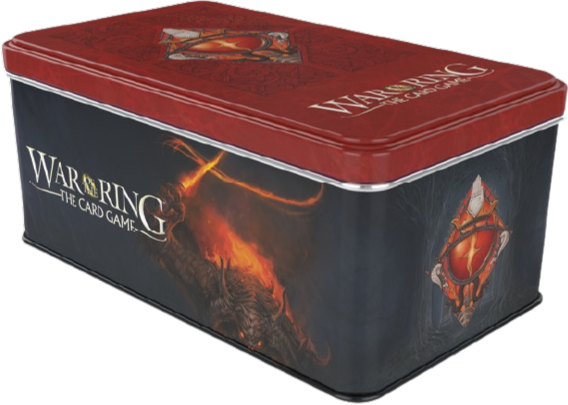 War of the Ring: Shadow Card Box and Sleeves Balrog (English)