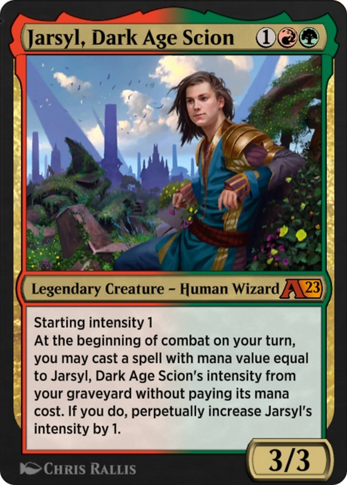 Jarsyl, Dark Age Scion (YBRO-020) - mythic