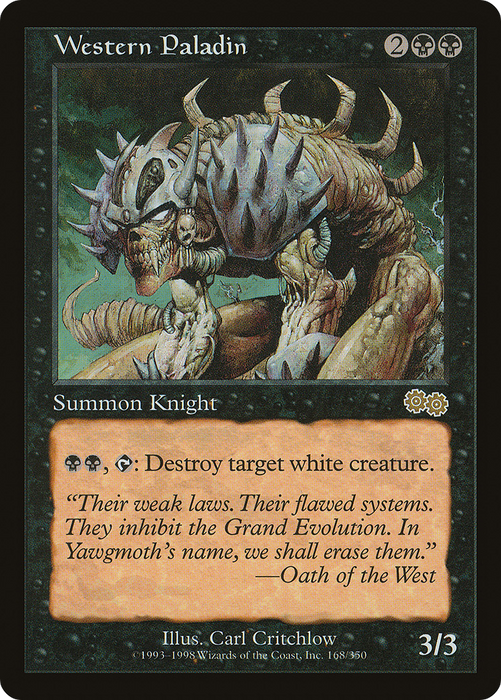 Western Paladin (USG-168) - rare