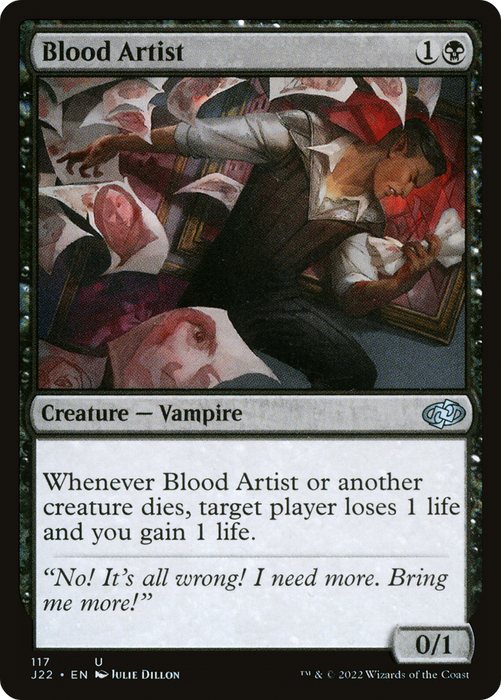 Blood Artist (J22-117) - uncommon