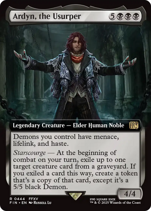 Ardyn, the Usurper (Extended Art) (FIN-444) - rare