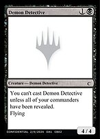 Demon Detective (UNK-CB02A) - common