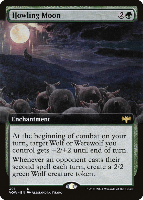 Howling Moon (VOW-391) - rare: (Extended Art)