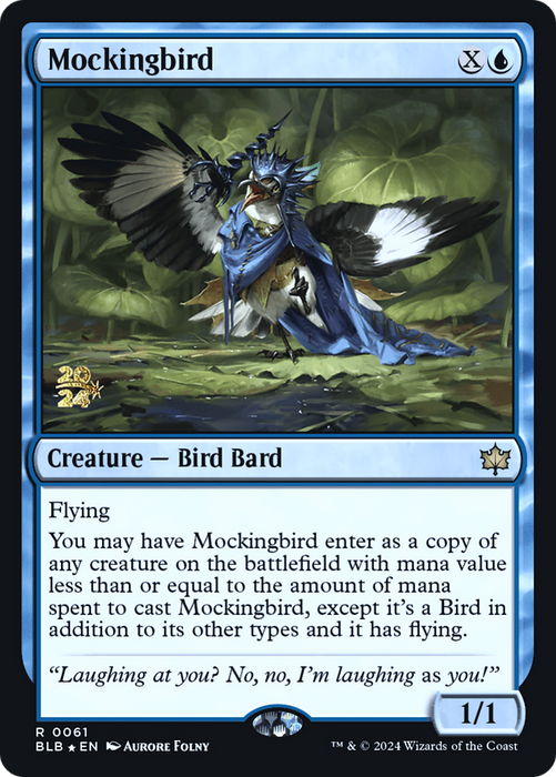 Mockingbird (PRE-61S) - rare - Foil