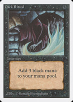 Dark Ritual (2ED-099) - common