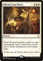 Oketra's Last Mercy (HOU-018) - rare