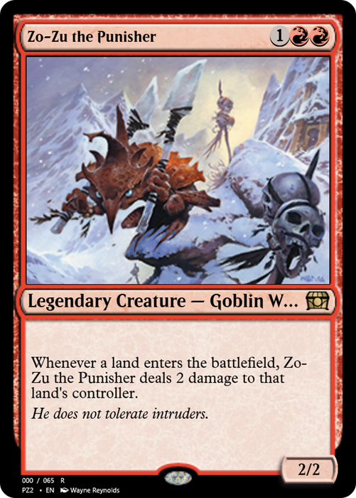 Zo-Zu the Punisher (PZ2-65843) - rare - Foil