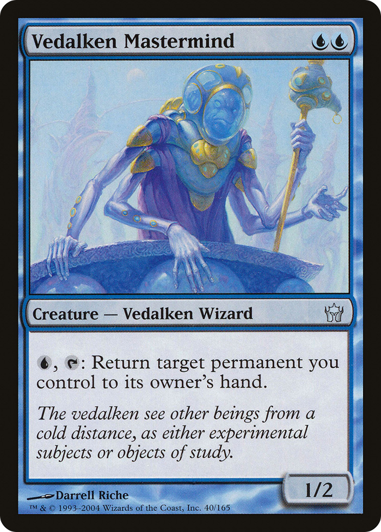 Vedalken Mastermind (5DN-040) - uncommon - Foil