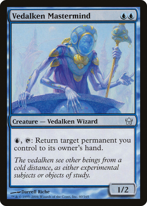 Vedalken Mastermind (5DN-040) - uncommon - Foil