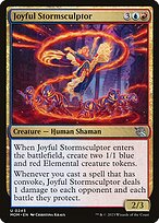 Joyful Stormsculptor (MOM-243) - uncommon