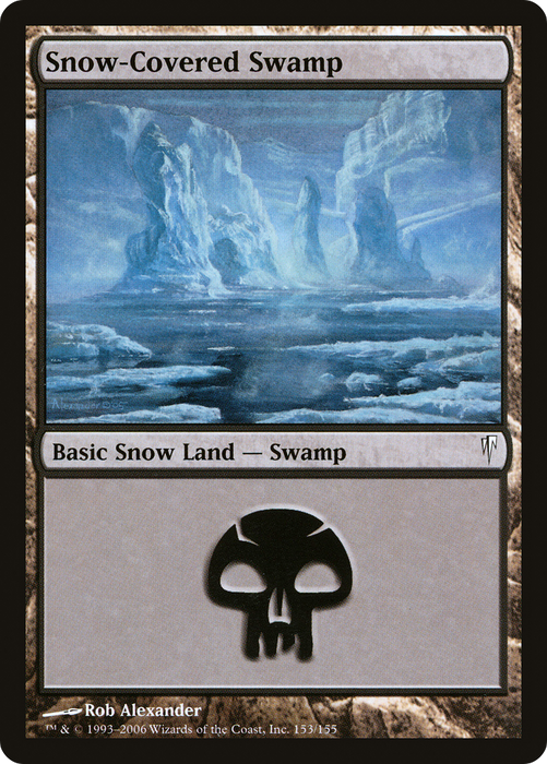 Snow-Covered Swamp (CSP-153) - common