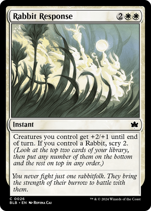 Rabbit Response (BLB-026) - common - Foil