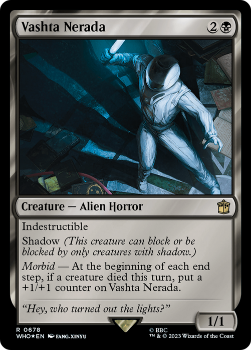 Vashta Nerada (WHO-678) - rare - Foil