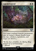 Lost to Legend (LTR-022) - uncommon - Foil
