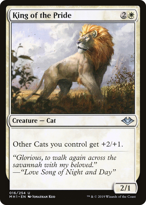 King of the Pride (MH1-016) - uncommon - Foil