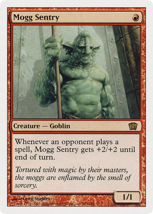 Mogg Sentry (8ED-203) - rare