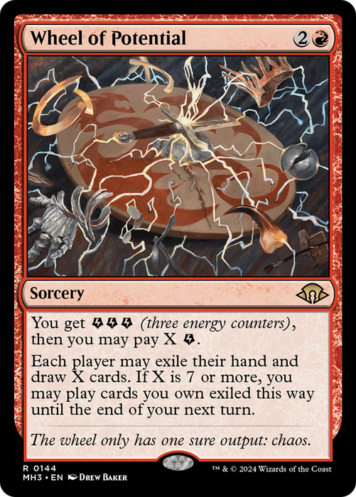 Wheel of Potential (MH3-144) - rare - Foil