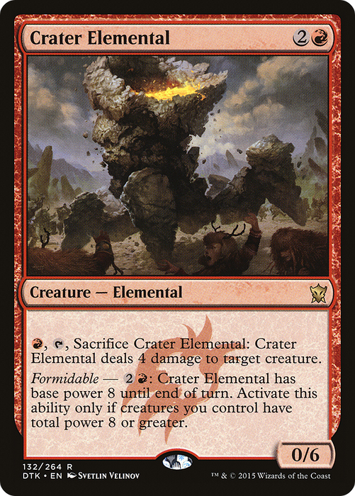 Crater Elemental (DTK-132) - rare