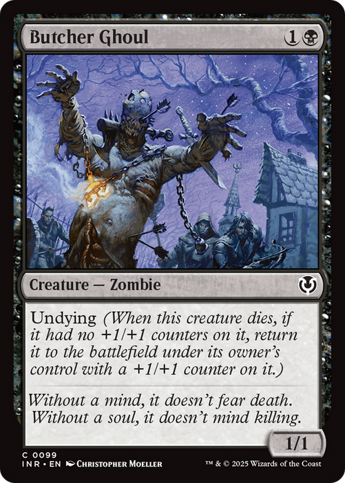 Butcher Ghoul (INR-099) - common - Foil