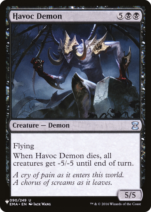 Havoc Demon (LIST-EMA-90) - uncommon
