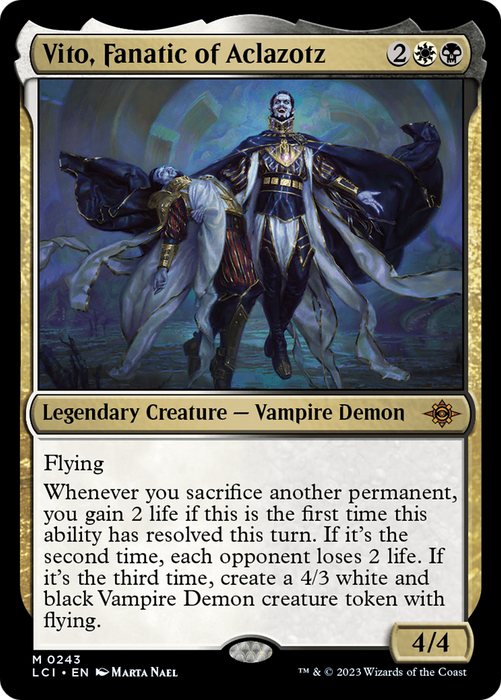 Vito, Fanatic of Aclazotz (LCI-243) - mythic - Foil