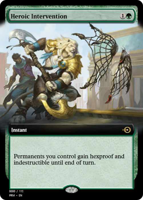 Heroic Intervention (PRM-81988) - rare - Foil