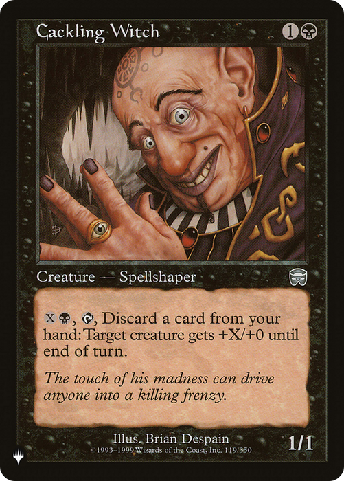 Cackling Witch (LIST-MMQ-119) - uncommon