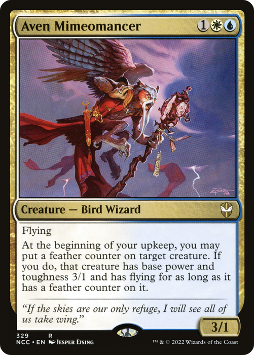 Aven Mimeomancer (NCC-329) - rare