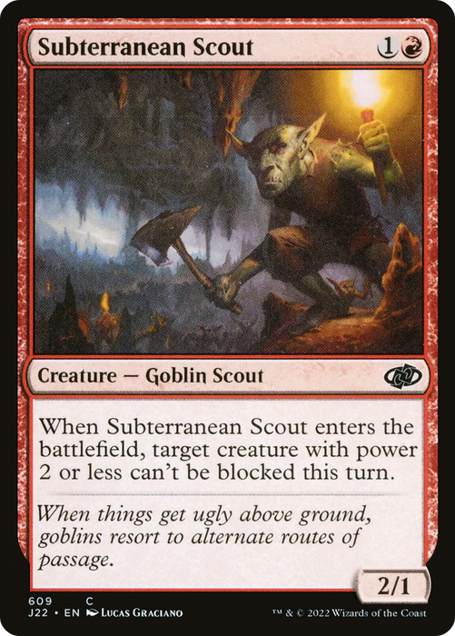 Subterranean Scout (J22-609) - common