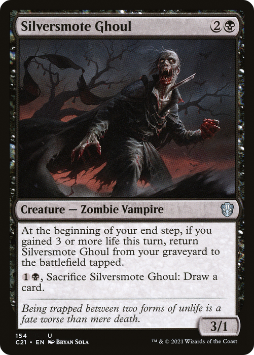 Silversmote Ghoul (C21-154) - uncommon
