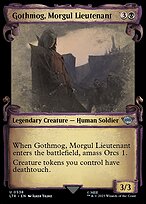 Gothmog, Morgul Lieutenant (LTR-538) - uncommon: (Showcase)