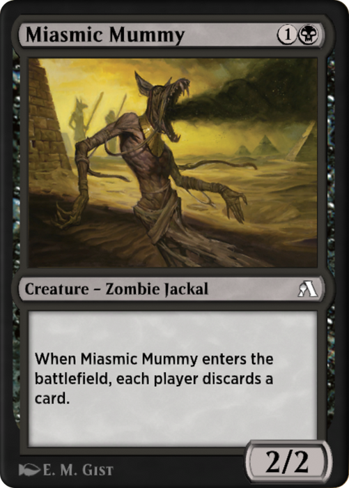 Miasmic Mummy (XANA-029) - common
