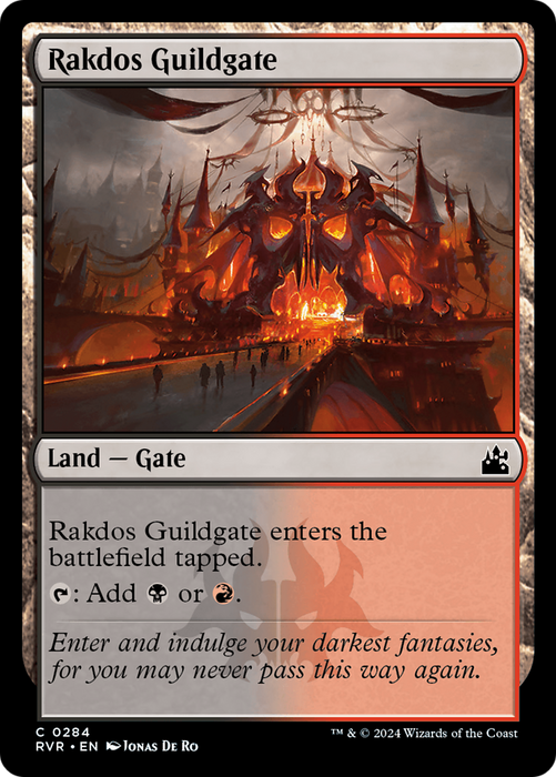 Rakdos Guildgate (RVR-284) - common - Foil
