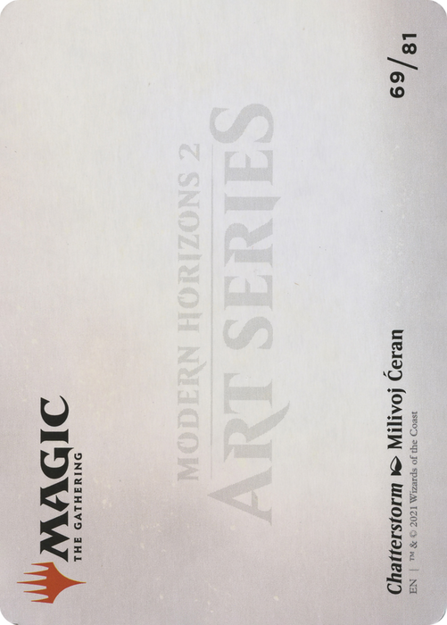 Chatterstorm // Chatterstorm (AMH2-069) - common (Borderless)