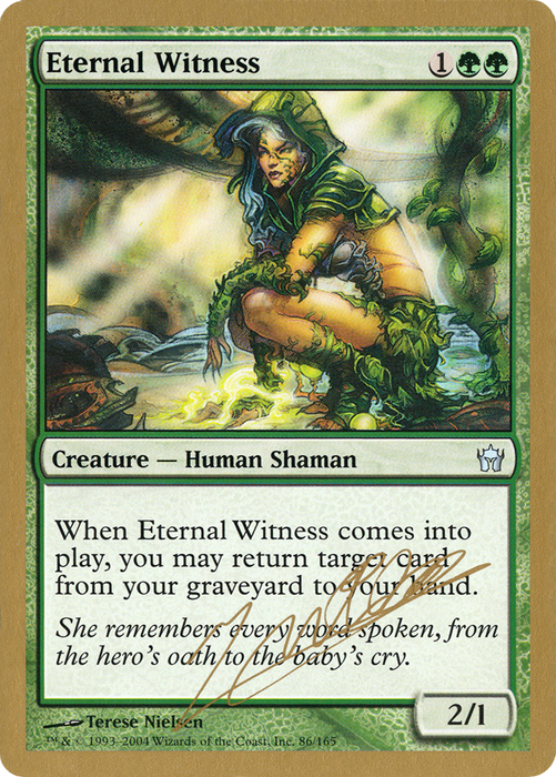 Eternal Witness (WCD-JN86) - uncommon