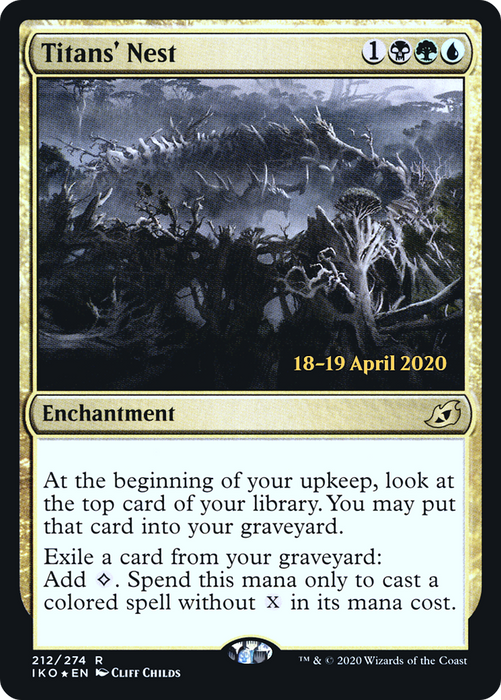 Titans' Nest (PRE-212S) - rare - Foil