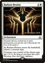 Radiant Destiny (PRE-18S) - rare - Foil