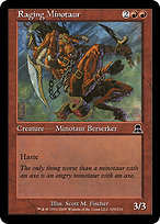 Raging Minotaur (ME3-109) - common - Foil