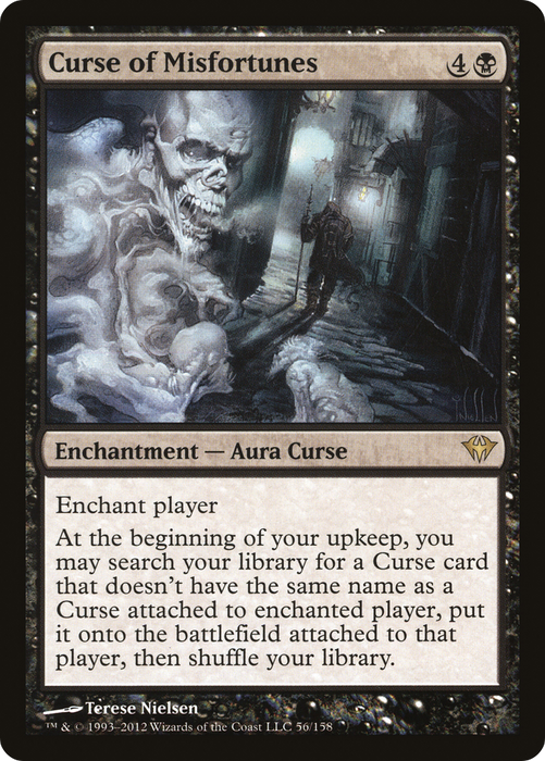 Curse of Misfortunes (DKA-056) - rare - Foil