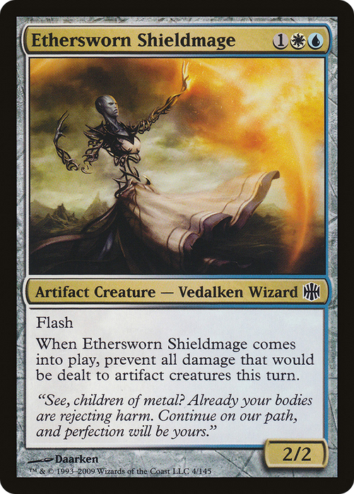 Ethersworn Shieldmage (ARB-004) - common - Foil