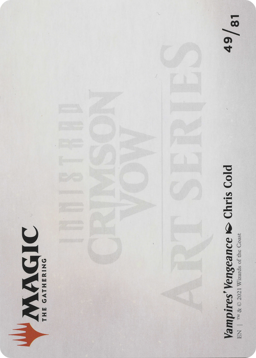 Vampires' Vengeance // Vampires' Vengeance (AVOW-049) - common (Borderless) - Foil