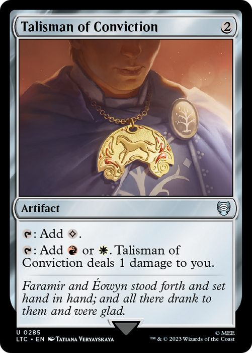 Talisman of Conviction (LTC-285) - uncommon