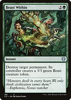 Beast Within (C21-186) - uncommon