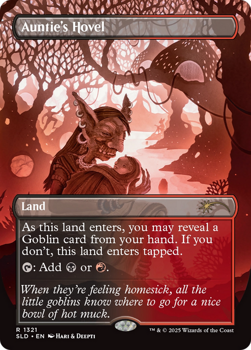 Auntie's Hovel (SLD-1321) - rare (Borderless) - Foil
