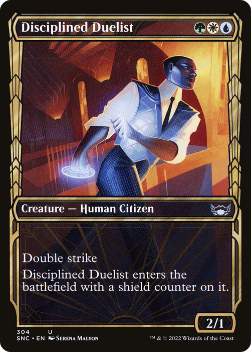 Disciplined Duelist (SNC-304) - uncommon: (Showcase)