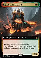 Hajar, Loyal Bodyguard (PRM-105782) - rare