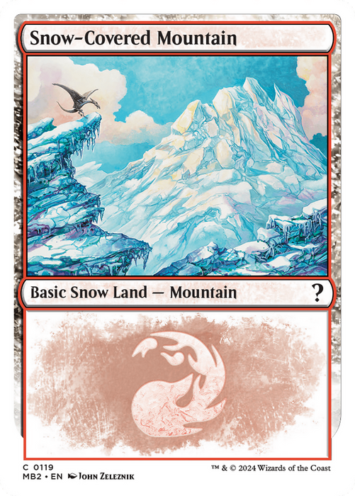 Snow-Covered Mountain (MB2-119) - common: (snow)